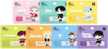 TinyTAN BTS Lip Balm 7-Piece Set