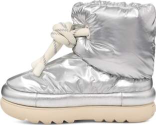 UGG  Classic Maxi Short Metallic Silver