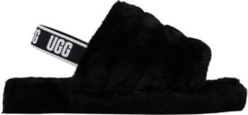 UGG Fluff Yeah Slide Bērnu Melnas