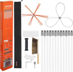 VEVOR Chimney Sweep Kit, 12m Maximum