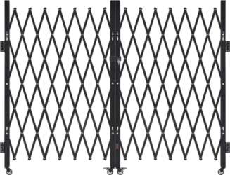 VEVOR Double Folding Security Gate, Lockable
