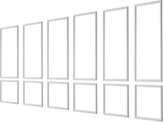 Wall Molding 6 Pack, Wainscoting Panels