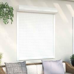 White Roller Shutter 110 x 130