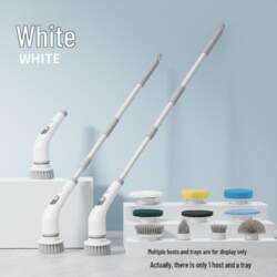 Wireless Electric Fish Tank Brush: Waterproof