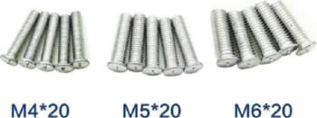 100pcs/pack Aluminum Nut dent puller spot