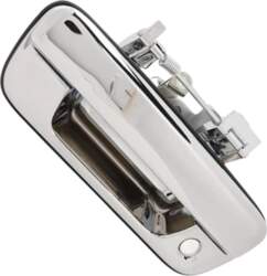 1pc Tailgate Handle w/wo Keyhole Chrome