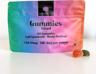 20 Gummies CBD 30mg + THC