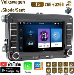 2 Din Android Carplay GPS automašīnas