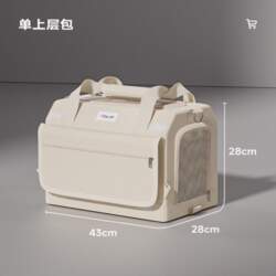 2 Layers Bus Cat Backpack Portable