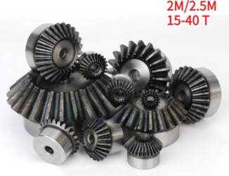2M/2.5M 15-40 Teeth 90 Degrees