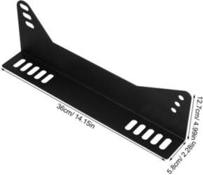 2Pcs Universal Racing Seat Brackets Adjustable