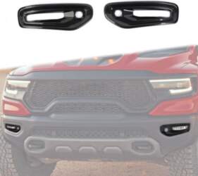 2x Carbon Fiber Front Fog Light