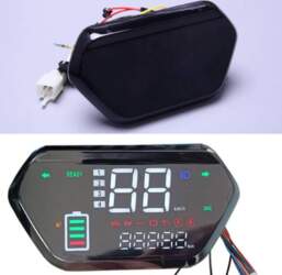48V 60V 72V LED Display Meter