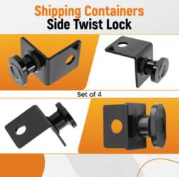 4 Pack Shipping Container Tie Downs