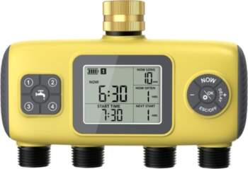 4 Zone Irrigation Timer Outdoor Sprinkler