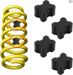 4PCS Coil Spring Spacers, Heavy Duty