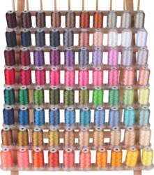 80-Color High-Strength 120D Polyester Embroidery Thread