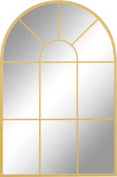 90 X 61cm Arched Grid Mirror