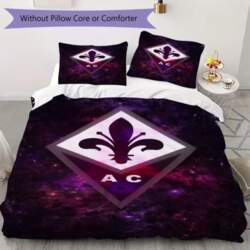 ACF Fiorentina Pattern Bedding uilt Set