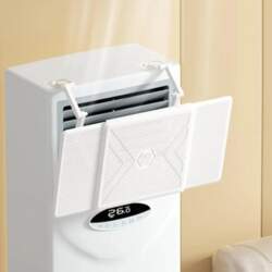 Adjustable Air Conditioner Deflector Plastic Windshield