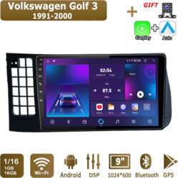 Android automašīnas radio priekš Volkswagen Golf