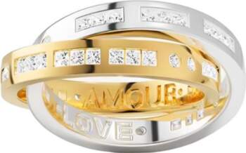 APM Monaco Morse Code Double Ring