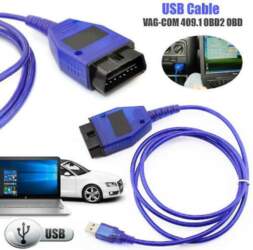 Auto USB Vag Com Interfeisa Kabelis