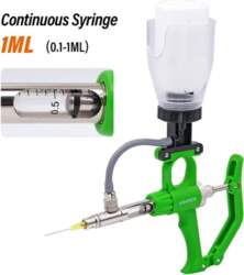 Automatic Pig Goat Cow Continuous Syringe