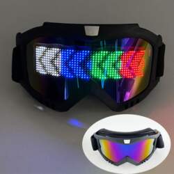 Bluetooth LED Glasses Diy Text And