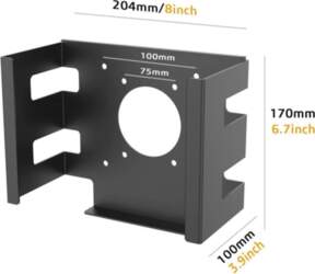 Bottom Mount Desktop Stand Hanging Design