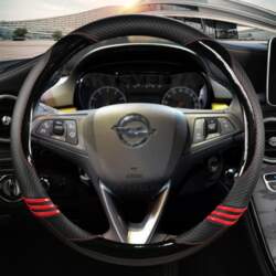 Carbon Fiber Auto stūres pārsegs Opel