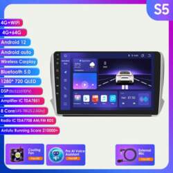 Carplay 2 Din Android 12 automašīnu