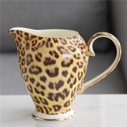 Ceramic Coffee Teapot Leopard Pattern Phnom