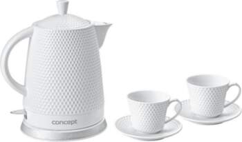 Ceramic kettle RK0040 balts