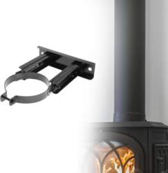 Chimney Pipe Bracket Holder Accessories Adjustable