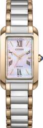 CITIZEN L Square Collection Rectangular Eco-Drive