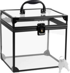 Clear Organizer Box with Lock and