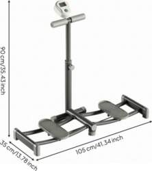 Compact Ski Machine Leg Slimming Thigh