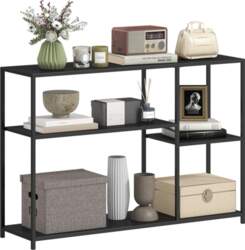 Console Table, 4 Levels, Steel Frame
