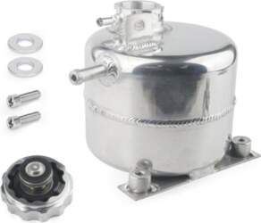 Coolant Header Expansion Overflow Water Tank
