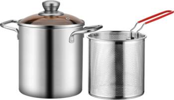Deep Fryer Pot 304 Stainless Steel