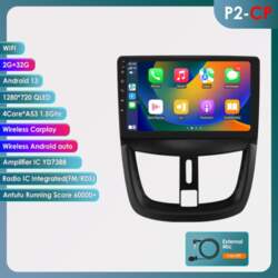 DSP IPS Android 12 automašīnas radio