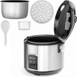 Electric Rice Cooker With Steaming Function