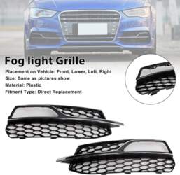 Front Lower Bumper Fog Light Cover