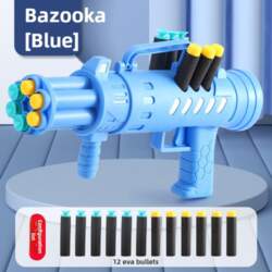 Gatling Soft Bullet Blaster Rocket Launcher