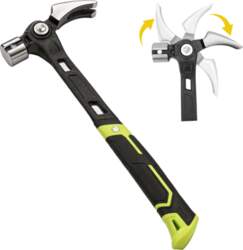 GeluEla Peg Hammer with Nail Puller