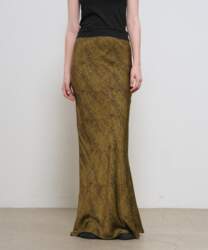 General Idea Printed Bias Long Skirt