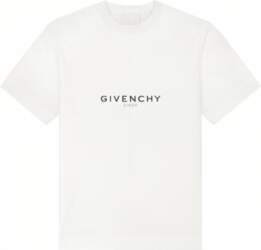 Givenchy Logo Printed Round Neck Oversized