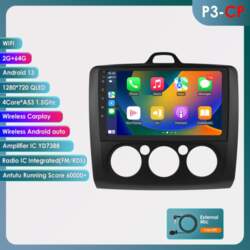 Hizpo Android 13 automašīnas radio priekš