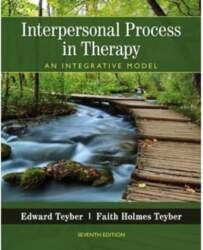 Interpersonal Process in Therapy Seventh Edition